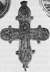 Православный нательный крест  12 века.