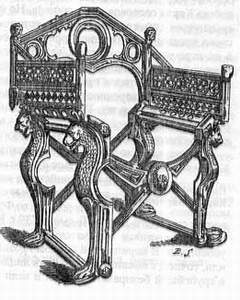 Кресло короля Дагобера.