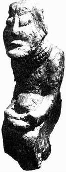 Деревянные немецкий языческий идол (викингов) (Обнаружен в Дании)