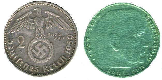 Германские монеты времени Третьего рейха. Из коллекции Лимарева В.Н.