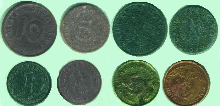Германские монеты времени Третьего рейха. Из коллекции Лимарева В.Н.