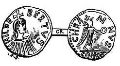 Монета Хильдебера.