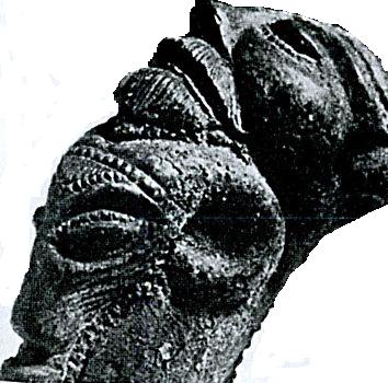 Фрагмент древнекельтского украшения.